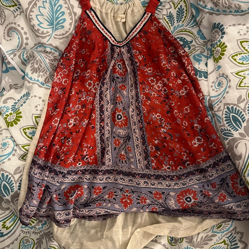 Patterned tank top